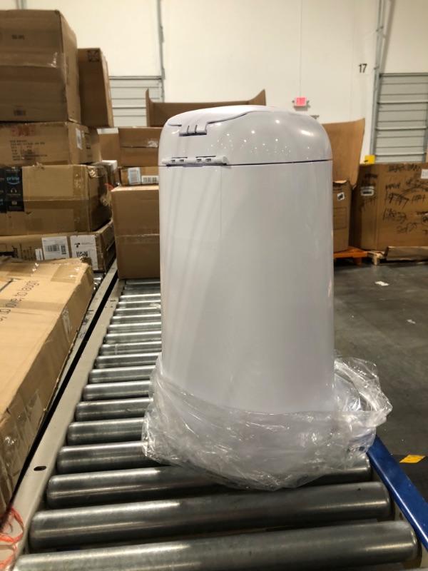 Photo 1 of Diaper Genie Expressions Pail | Odor-Controlling Baby Diaper Disposal System | Includes Diaper Pail and 1 Starter Refill Bag