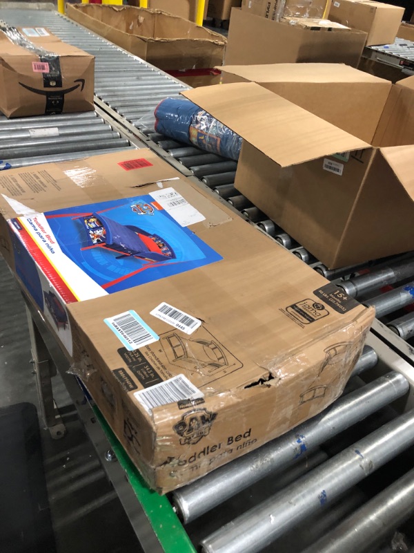 Photo 1 of Delta Children Plastic Toddler Bed, Nick Jr. PAW Patrol Paw Patrol Bed
***Previous owner attempted to assemble, loose hardware***
