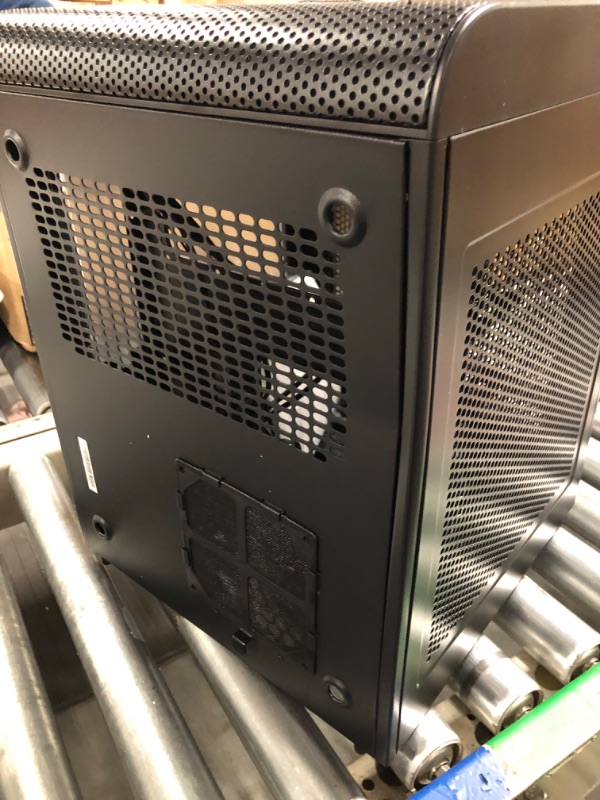 Photo 5 of Thermaltake Core V21 SPCC Micro ATX, Gaming Computer Case Chassis, Small Form Factor Builds, 200mm Front Fan Pre-installed, CA-1D5-00S1WN-00 Black Micro ATX V21
***Dented on one of the sides (shown in last photo)***