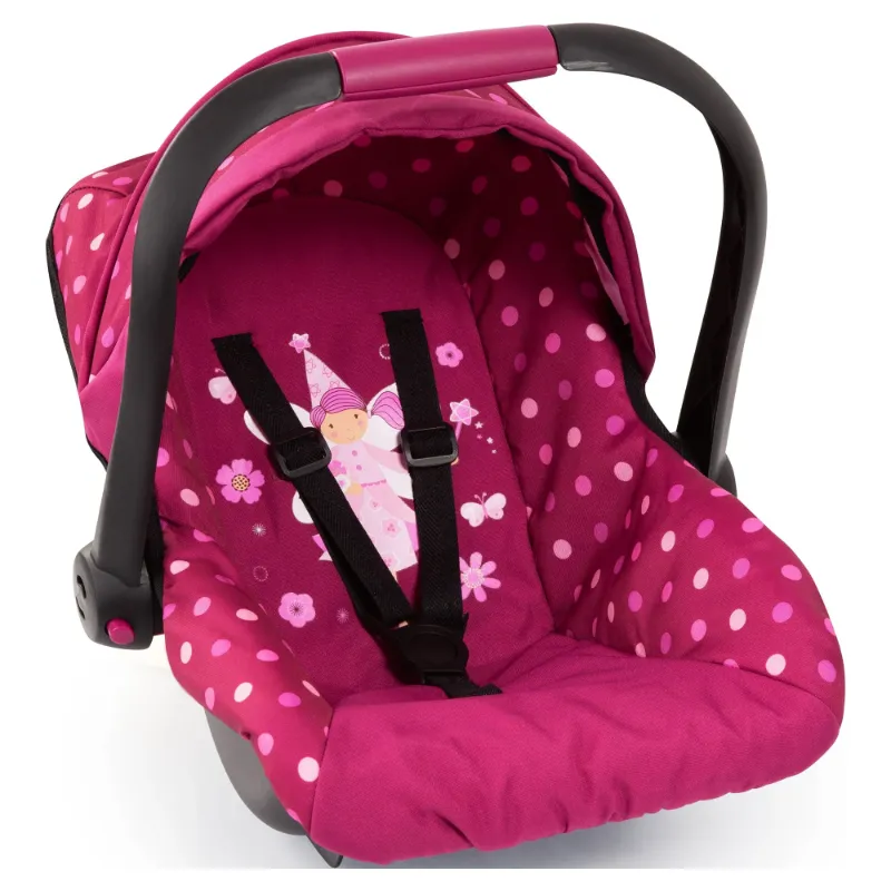 Photo 1 of Baby Doll Deluxe Car Seat with Canopy - Polka Dots
