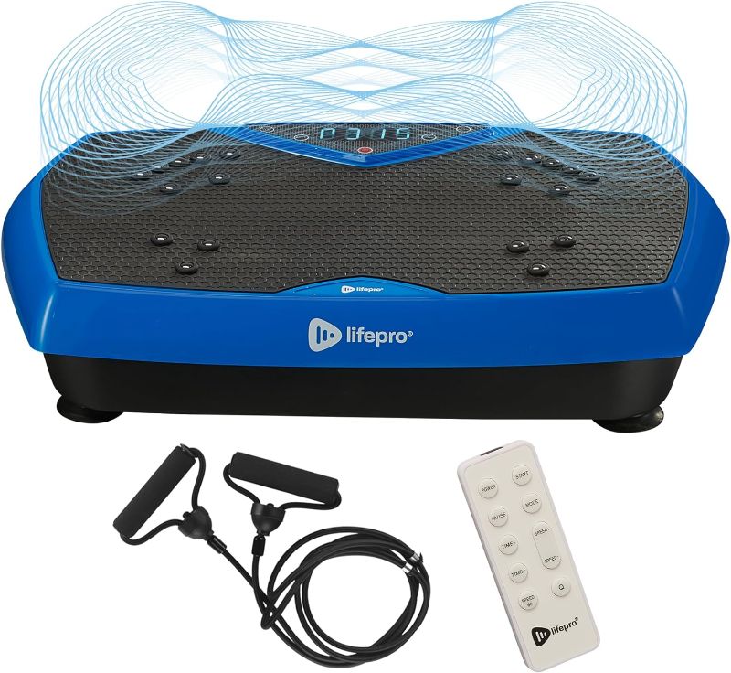 Photo 1 of Lifepro Acupressure Vibration Plate Platform Exercise Machine
