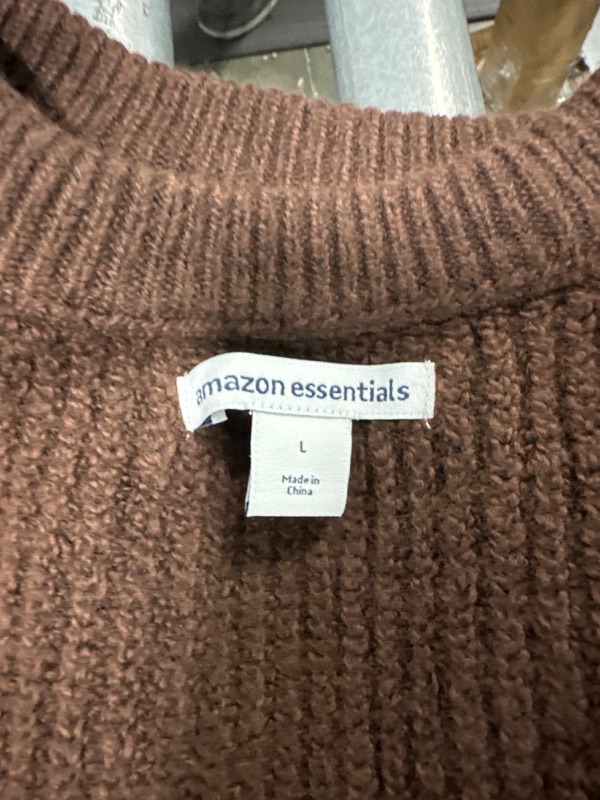 Photo 4 of Amazon Essentials Women's Crew Neck Rib Sweater
