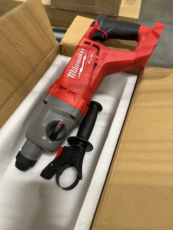 Photo 5 of Milwaukee Electric Tool 2713-20 Milwaukee M18 Fuel 18V Lithium-Ion Brushless Cordless Sds Plus D-Handle Rotary Hammer, 1", Bare Tool, Plastic, 17.63" x 3.85" x 6.61"