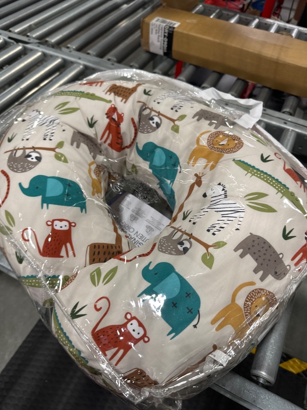 Photo 1 of Boppy Original Support Nursing Pillow Cover, Spice Woodland, Cotton Blend Cover Fits All Boppy Original Nursing Supports for Breastfeeding, Bottle Feeding, and Bonding