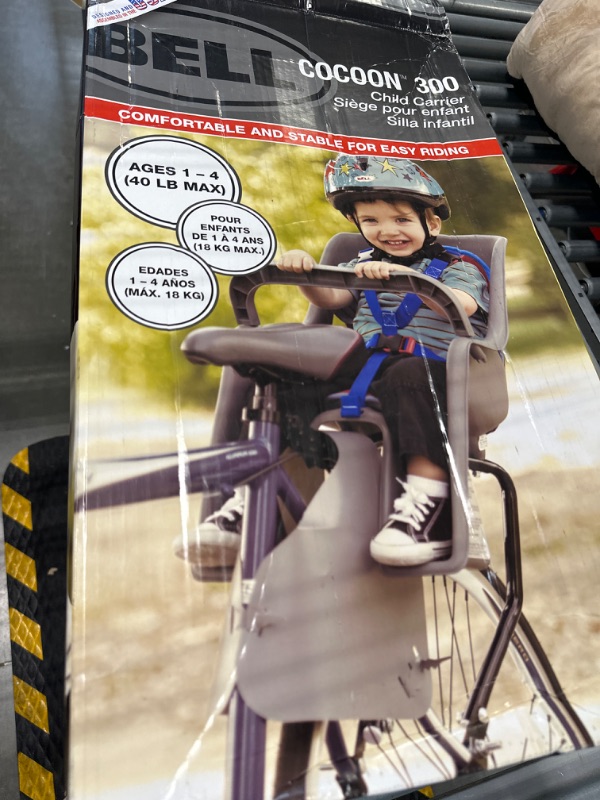 Photo 1 of Bell COCOON 300 Child Bicycle Carrier , Red/Gray Cocoon 300
