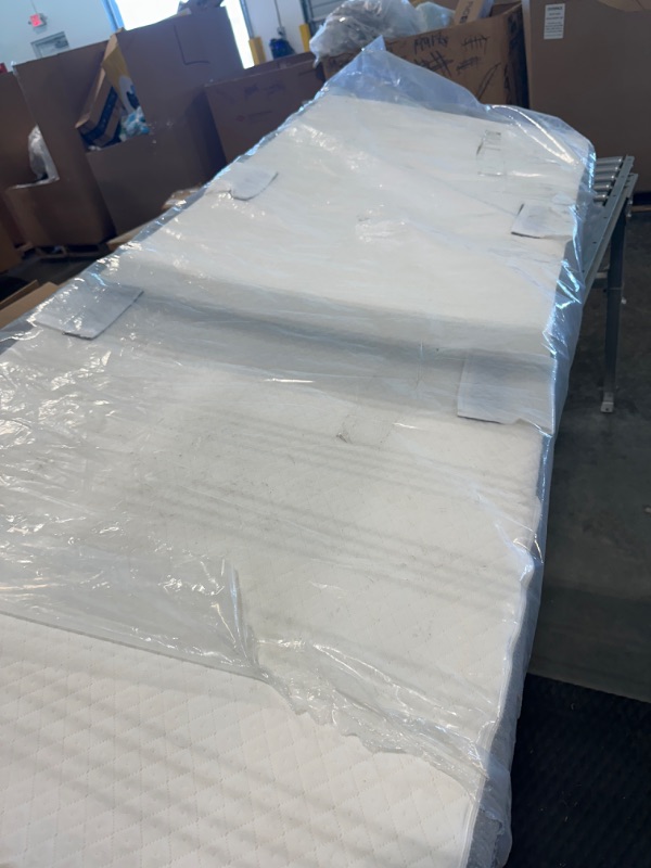 Photo 3 of *BEDFRAME NOT INCLUDED*  Mattress, 31" x 75" Portable Foldable RollAway Adult Bed for Guest, Luxurious Memory Foam Mattress

*2 STAINS ON MATTRESS DUE TO PACKAGE PLASTIC BEING OPENED*