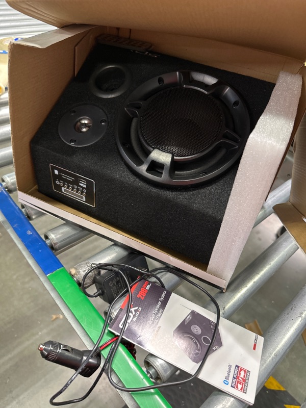 Photo 1 of SONDPEX Bluetooth Speaker System & Digital Music Player CSF-E65B Standard Packaging