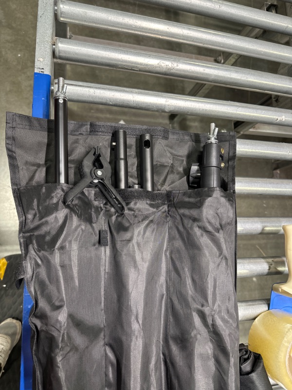 Photo 1 of SH Heavy Duty Background Stand, 2x2M Backdrop Support System Kit with Carry Bag for Photography Photo Video Studio,Photography Studio1 6.5x6.5ft/ 2x2m