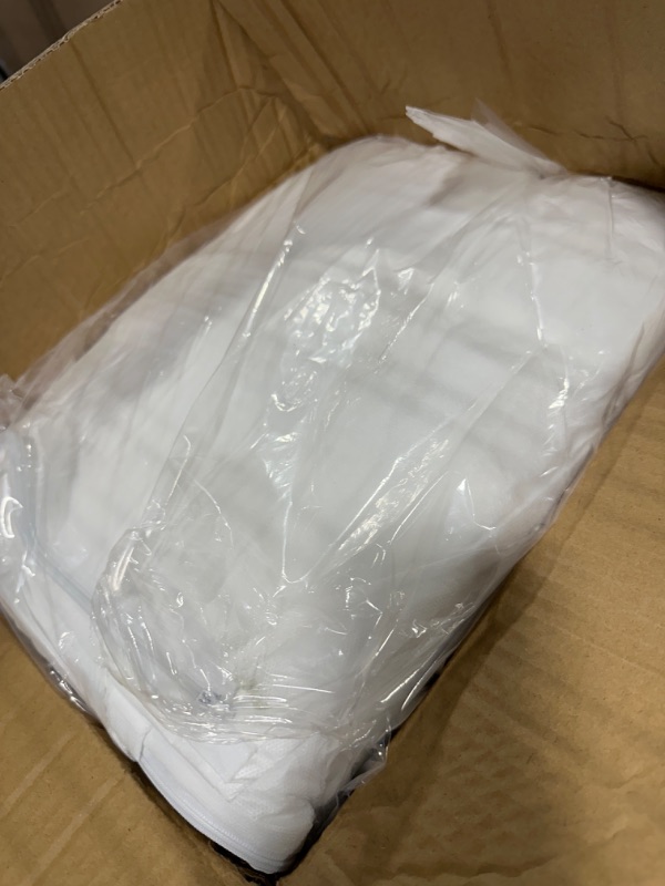 Photo 1 of Safety Zone® ProMax® II (SMS) Coverall, Zipper Front, Attached Hood, Elastic Wrists and Ankles, 2X Large, White
