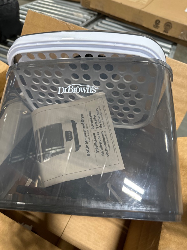 Photo 1 of Dr. Brown’s All-in-One Sterilizer and Dryer for Baby Bottles, Parts & Other Newborn Essentials