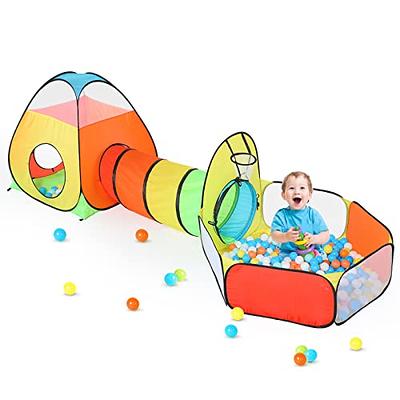 Photo 1 of 3 in 1 Ball Pits for Toddlers Kids Play Tent with Play Tunnel, Pop Up Play Tent for Boys and Girls, Toys for Babies, Kids Gifts for Outdoor Games Indoor 
*TENT ONLY*