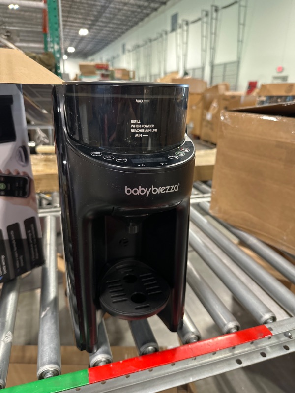 Photo 3 of Baby Brezza Formula Pro Mini Baby Formula Maker – Small Baby Formula Mixer Machine Fits Small Spaces and is Portable for Travel– Bottle Makers Makes The Perfect Bottle for Your Infant On The Go Advanced, WiFi