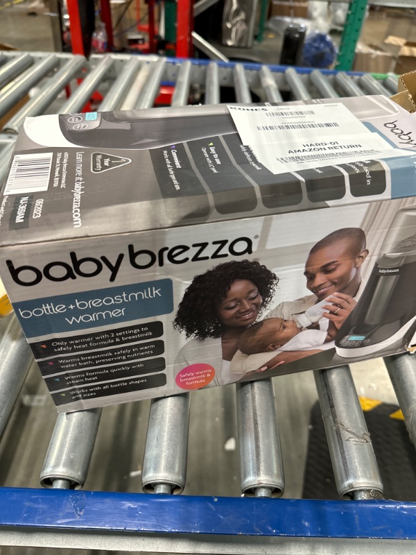 Photo 1 of Baby Brezza Electric Baby Bottle Warmer, Breastmilk Warmer + Baby Food Warmer and Defroster - Universal Warmer Fits All Feeding Bottles: Glass, Plastic, Small, Large + Newborn – Digital Display Bottle + Breastmilk Warmer