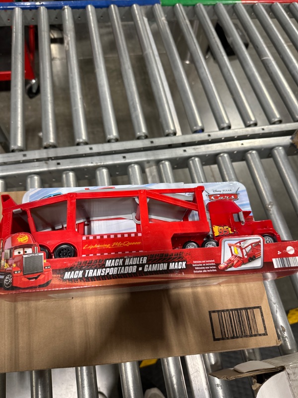 Photo 3 of Disney Cars Toys Disney Pixar Cars Launching Mack Transporter, Multicolor Standard