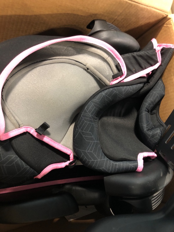 Photo 3 of Evenflo GoTime LX High Back Booster Car Seat High Back Terrain Pink