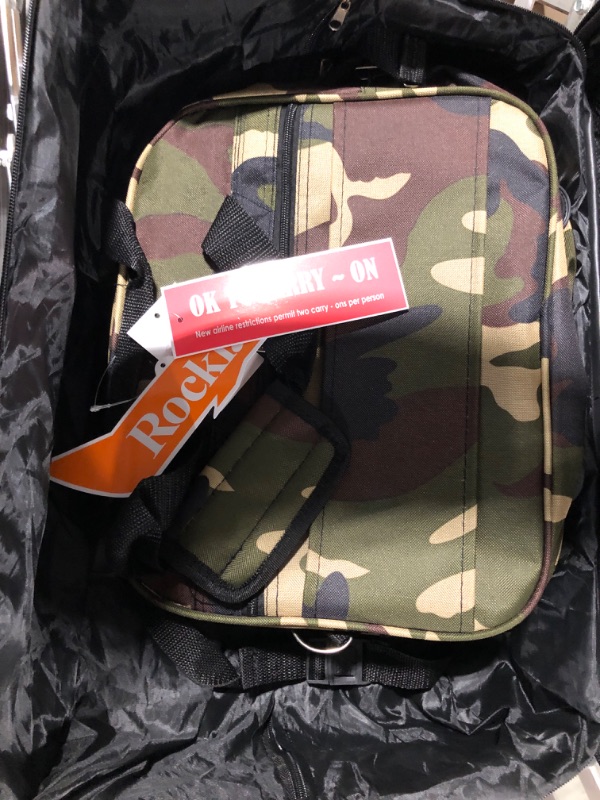 Photo 2 of  2 Pc Camo Luggage 