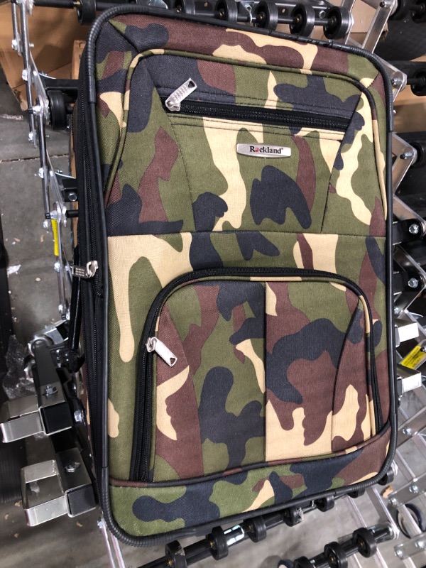 Photo 1 of  2 Pc Camo Luggage 