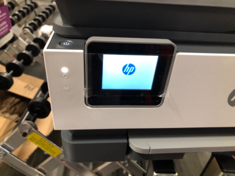 Photo 1 of HP OfficeJet Pro 8034e Wireless Color All-in-One Printer with 1 Full Year Instant Ink,White