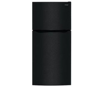Photo 1 of Frigidaire Garage-Ready 18.3-cu ft Top-Freezer Refrigerator (Black