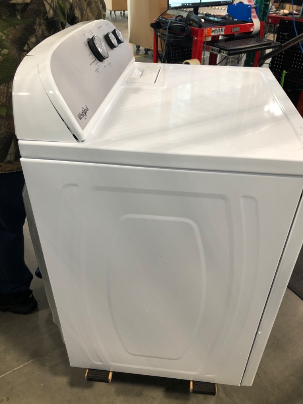 Photo 6 of Whirlpool 7-cu ft Electric Dryer (White)