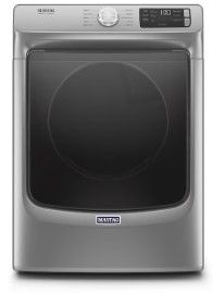Photo 1 of Maytag 7.3-cu ft Stackable Electric Dryer (Metallic Slate) ENERGY STAR
