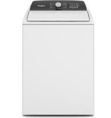 Photo 1 of Whirlpool 4.6-cu ft High Efficiency Impeller Top-Load Washer (White)