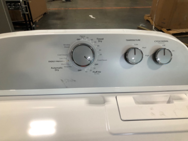 Photo 10 of Whirlpool 7-cu ft Electric Dryer (White)