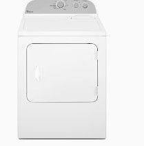 Photo 1 of Whirlpool 7-cu ft Electric Dryer (White)