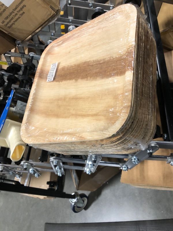 Photo 1 of ECO SOUL 100% Compostable 10 Inch Round Palm Leaf Plates [24-Pack] I Premium Disposable Plates Set I Heavy Duty Eco-Friendly Bamboo Plates Disposable I Round Disposable Plates 24 10" Round Plates