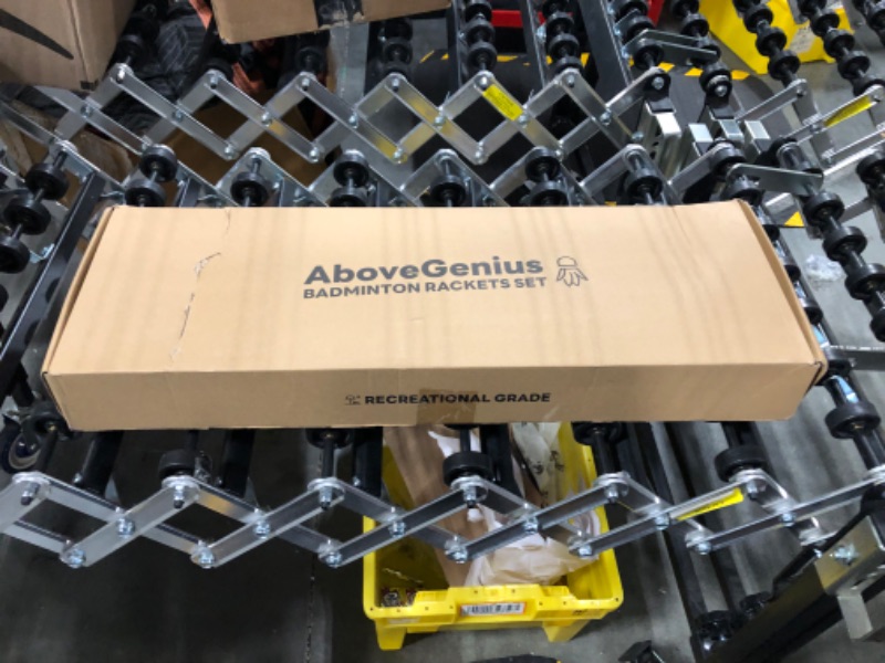 Photo 1 of AboveGenius Badminton Rackets Set of 6 for Outdoor Backyard Games, Including 6 Rackets, 6 Nylon Badminton Shuttlecocks, Lightweight Badminton Racquets for Beginners