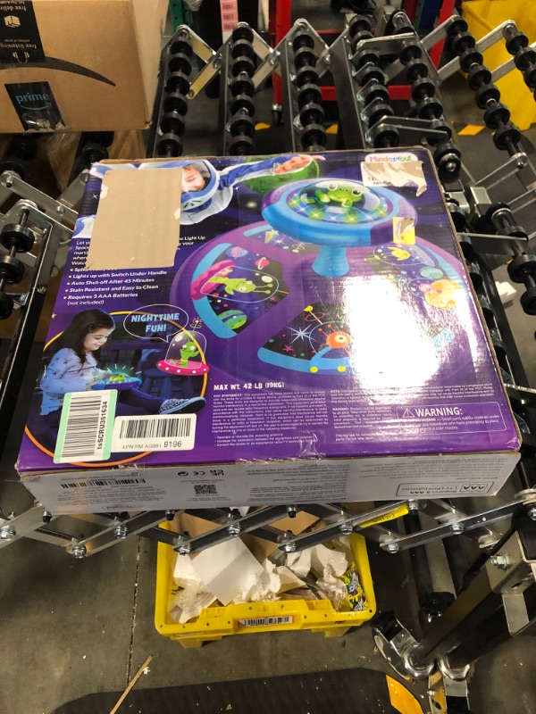 Photo 1 of MindSprout Light-Up Space Twister | 360° Sit Twist and Spin, Toddler Toys Age 2, 3, 4, 5, Birthday for Boy Girl, 18 Months +, LED Lights, Kids Toy Indoor or Outdoor for 2 Year Old (Patent Pending)
