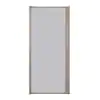 Photo 1 of 36 in. x 80 in. LuminAire Sandtone Single Universal Aluminum Gliding Retractable Screen Door