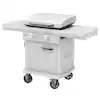 Photo 1 of ***FOR PARTS ONLY*** Series II 26 in. 2-Burner Digital Propane SmartTemp Flat Top Grill / Griddle in Chalk Finish with Enclosed Cart and Hood