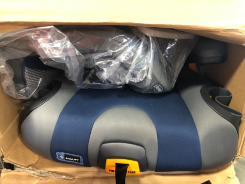 Photo 2 of Chicco KidFit® Adapt Plus 2-in-1 Belt-Positioning Booster Car Seat, Backless and High Back Booster Seat, for Children Aged 4 Years and up and 40-100 lbs. | Vapor/Grey KidFit ADAPT Vapor