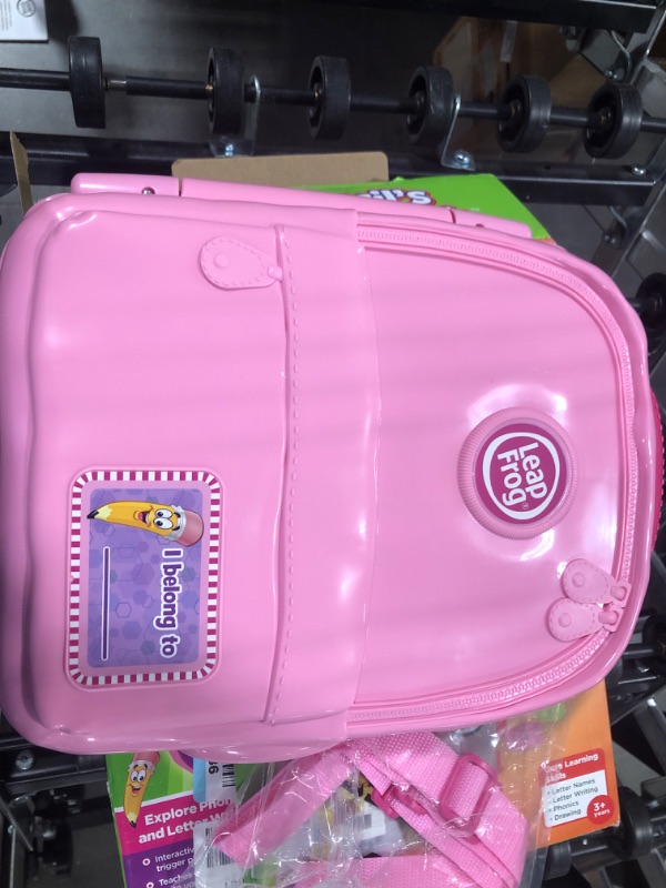 Photo 3 of LeapFrog Mr. Pencil's ABC Backpack, Pink Pink Standard Packaging