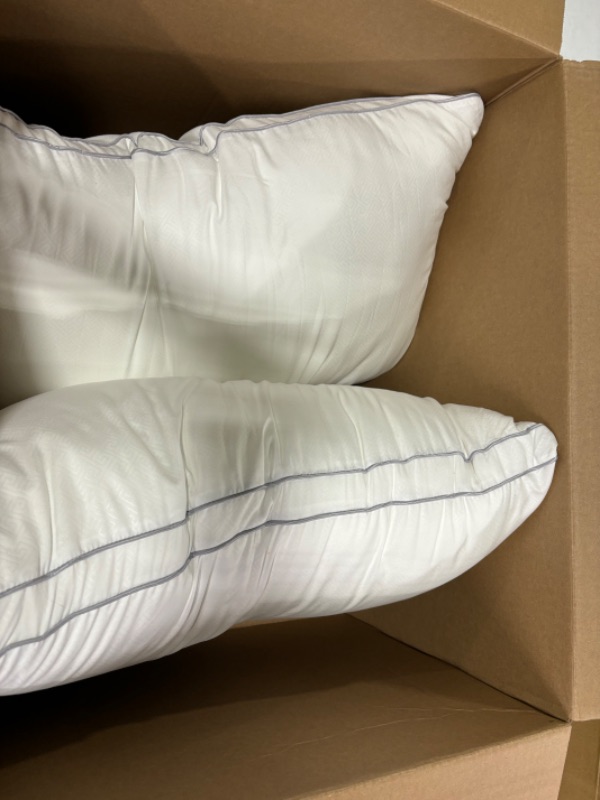 Photo 3 of ******* ONLY 2 PILLOWS****** viewstar Pillows Queen Size Set of 4, Down Alternative Bed Pillows and Shredded Memory Foam Pillows
