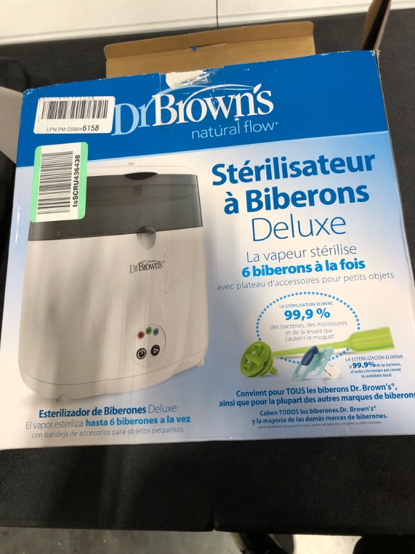Photo 2 of Dr. Brown's Deluxe Electric Baby Bottle and Pacifier Sterilizer Deluxe Sterilizer