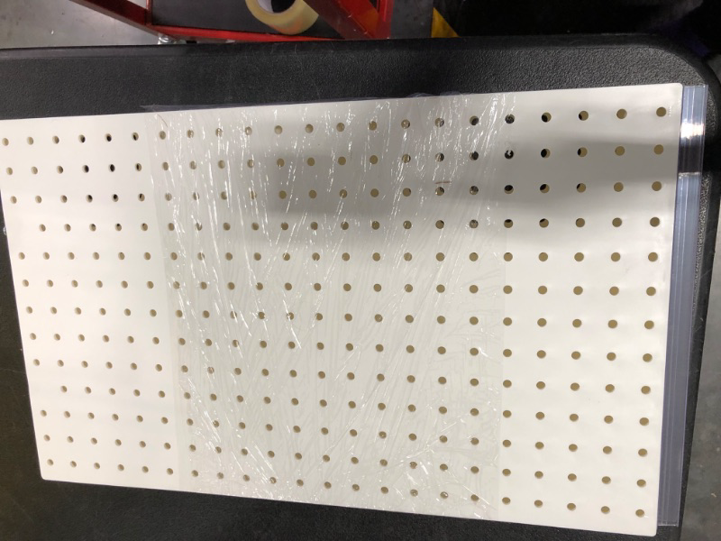 Photo 1 of Azar 700513-WHT Pegboard Two-Sided Counter Display
