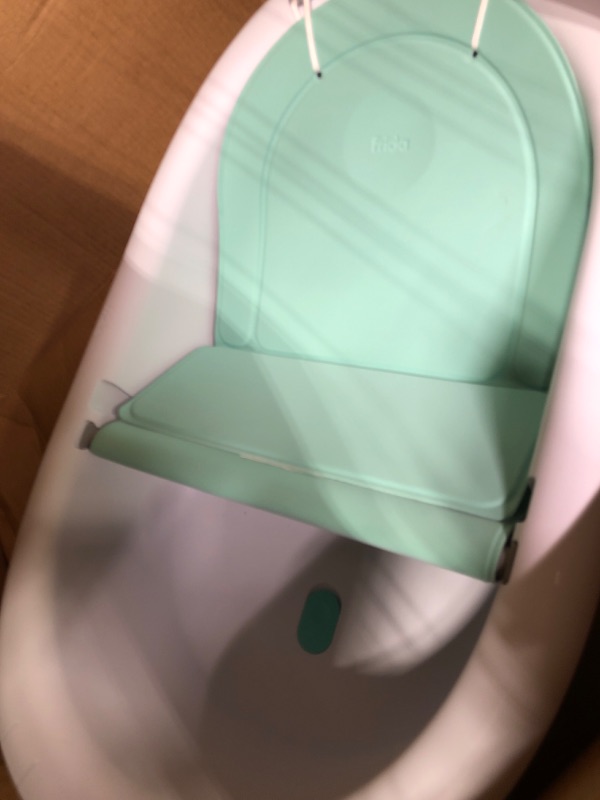 Photo 1 of 4-in-1 Grow-with-Me Bath Tub by Frida Baby Transforms Infant Bathtub to Toddler Bath Seat with Backrest for Assisted Sitting in Tub