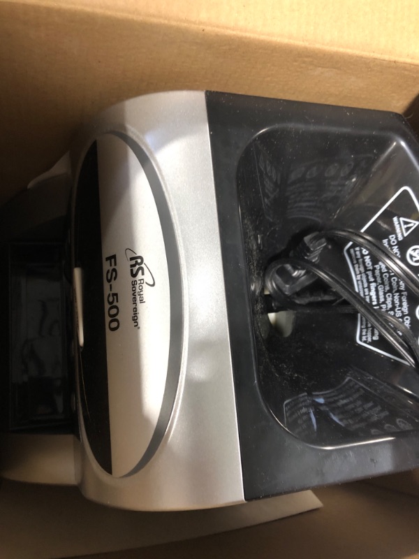 Photo 1 of Royal Sovereign, RSIFS500, FS-500 One-Row Coin Sorter, 1 Each, Gray