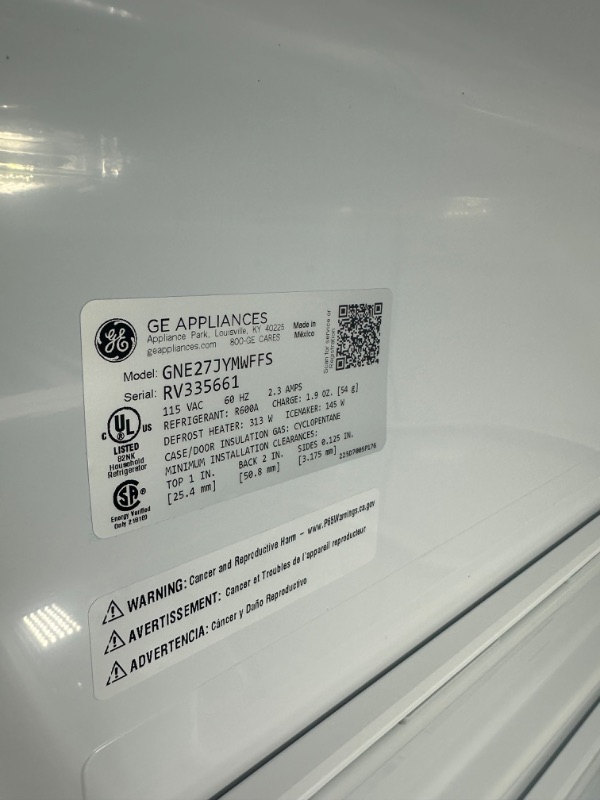 Photo 7 of GE 27-cu ft French Door Refrigerator with Ice Maker (Fingerprint-resistant Stainless Steel) ENERGY STAR