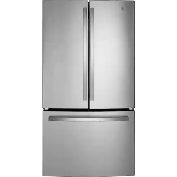 Photo 1 of GE 27-cu ft French Door Refrigerator with Ice Maker (Fingerprint-resistant Stainless Steel) ENERGY STAR