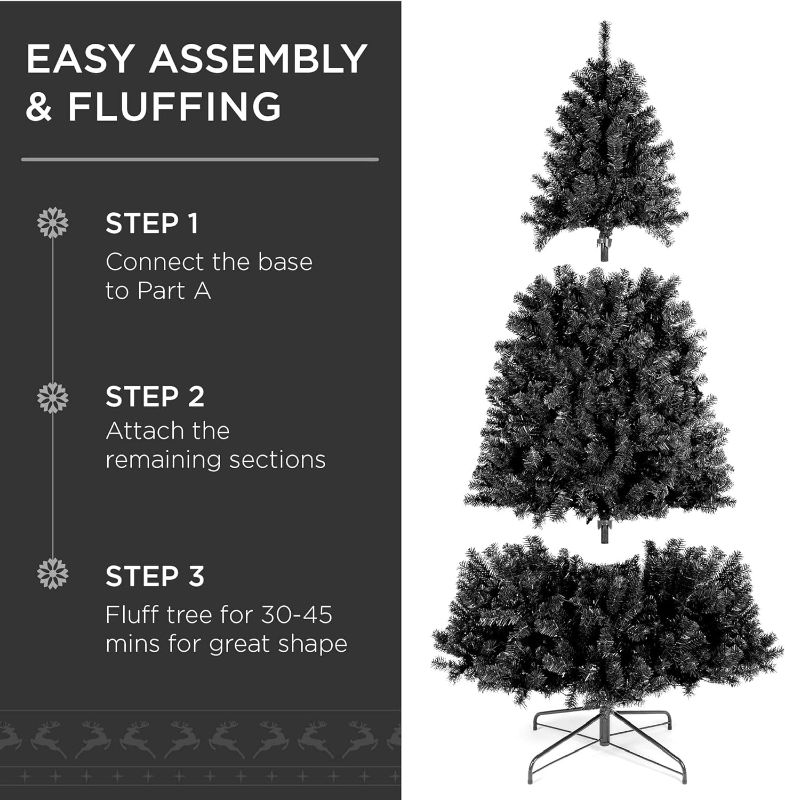 Photo 1 of 6FT 130 LED Lighted Maple Tree - Thanksgiving Decor Artificial Fall Tree with 13 Branches, 13 Acorns 260 Leaves, Remote 8 Flashing Modes, Timing, DC 5V Safe for Outdoor Wedding Party Autumn Decor… 6FT 130LED