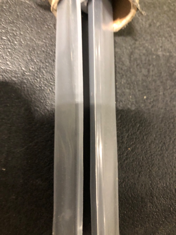 Photo 1 of YONFIAFIT 5 Pcs 24" Long Back Mount Finger Edge Pull Aluminium Hidden Furniture Wardrobe Cabinet Drawer Pull Handle 600mm 5 Pcs Black