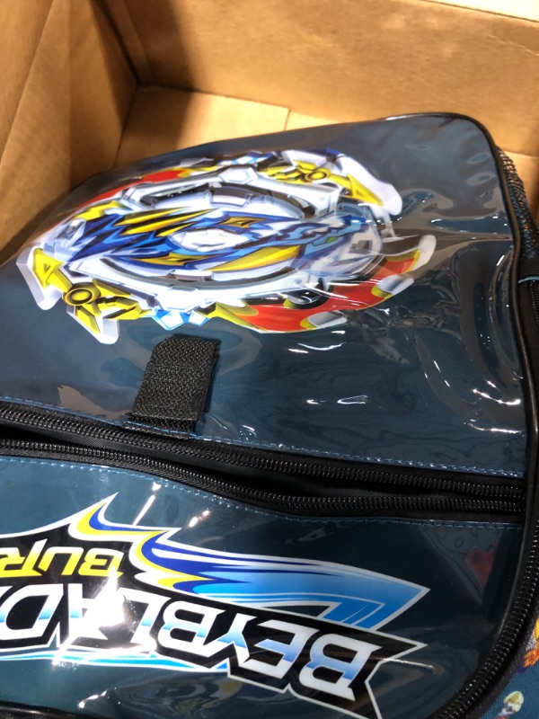 Photo 5 of Beyblade Burst Spinner Tops Backpack Lunch Bag 