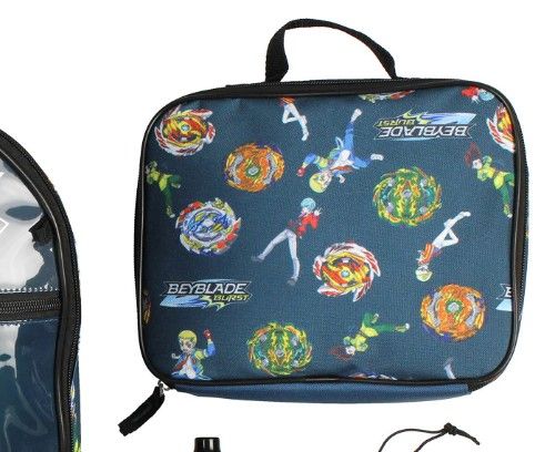 Photo 2 of Beyblade Burst Spinner Tops Backpack Lunch Bag 