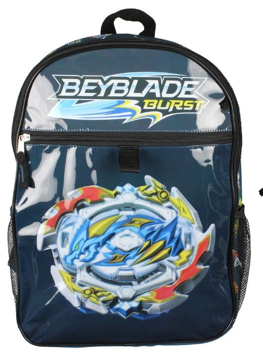 Photo 1 of Beyblade Burst Spinner Tops Backpack Lunch Bag 