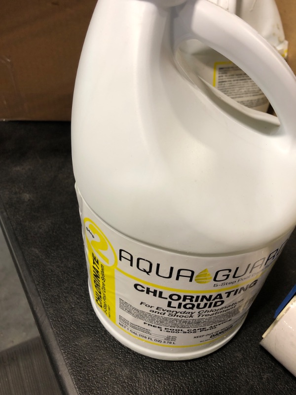 Photo 1 of AQUAGUARD 1 Gal. Chlorinating Liquid Chlorinating