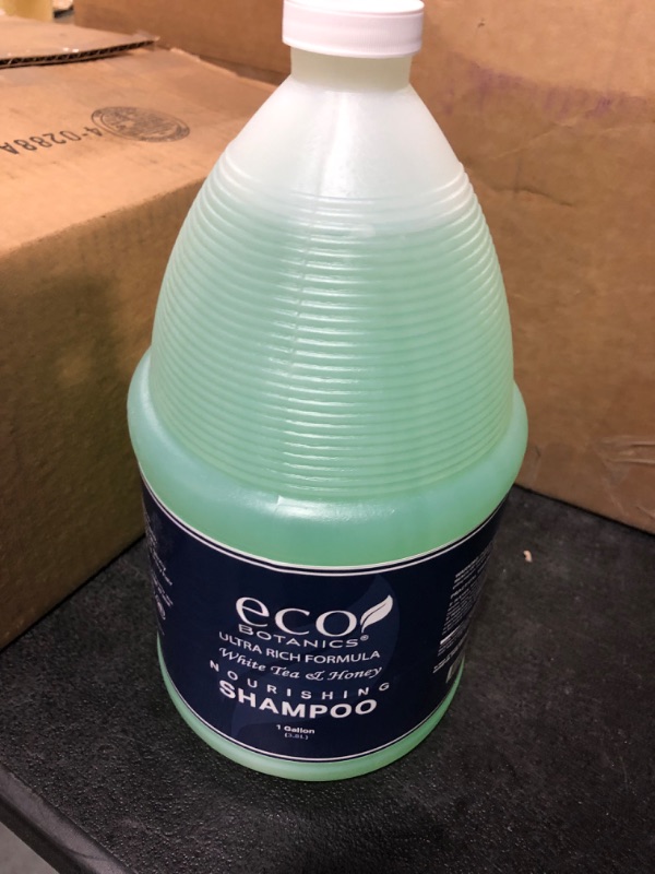 Photo 2 of Eco Botanics Hotel Shampoo | 1 Gallon | Designed to Refill Soap Dispensers | by Terra Pure (Single) 128 Fl Oz (Pack of 1)