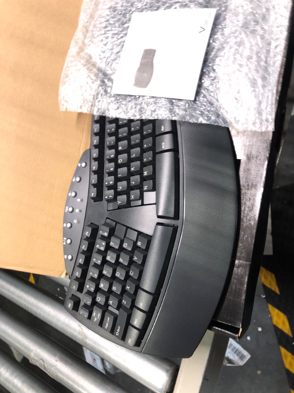 Photo 3 of Wireless Ergonomic Keyboard with Gel Wrist Rest Bundle